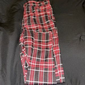Plaid pants